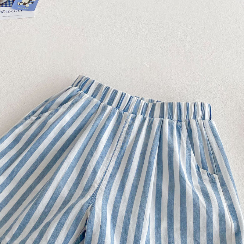 【BABY&KID】夏新作 カートゥーンtシャツ、トライプパンツSK080611