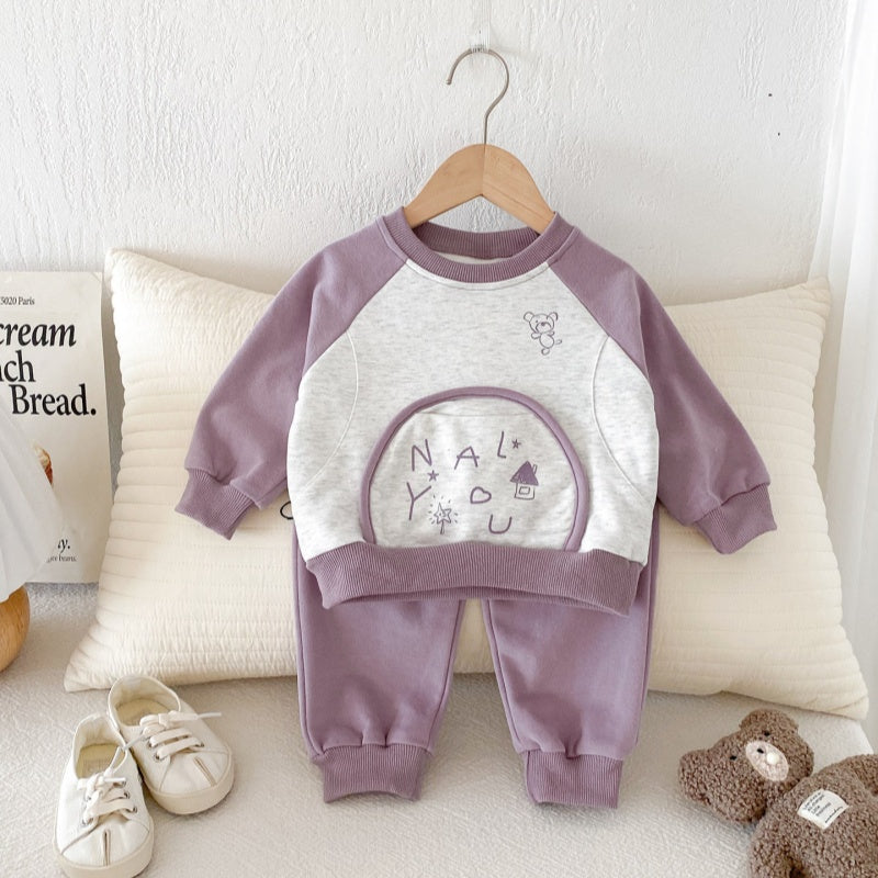 【BABY&KID】超キュート配色セットアップSK092719