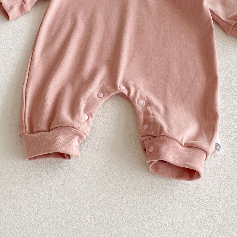 【BABY】前ボタンチュールロンパース、カバーオールSK100724