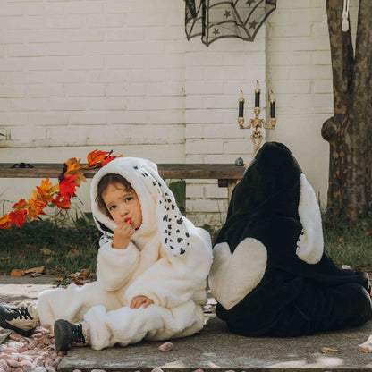 【BABY】うさぎデザインもこもこカバーオールSK102814