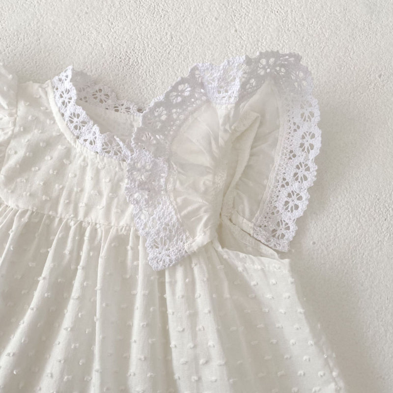 【BABY&KID】夏新作 ガーリーフリル袖セットアップSK081606
