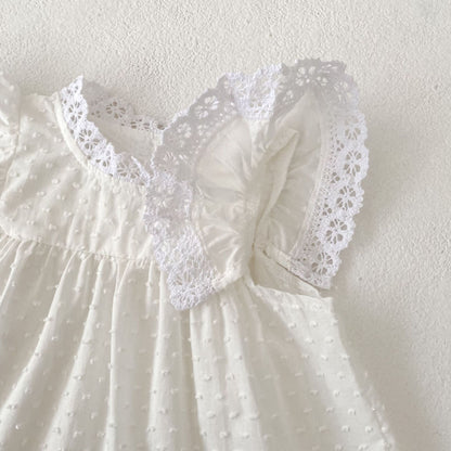 【BABY&KID】夏新作 ガーリーフリル袖セットアップSK081606