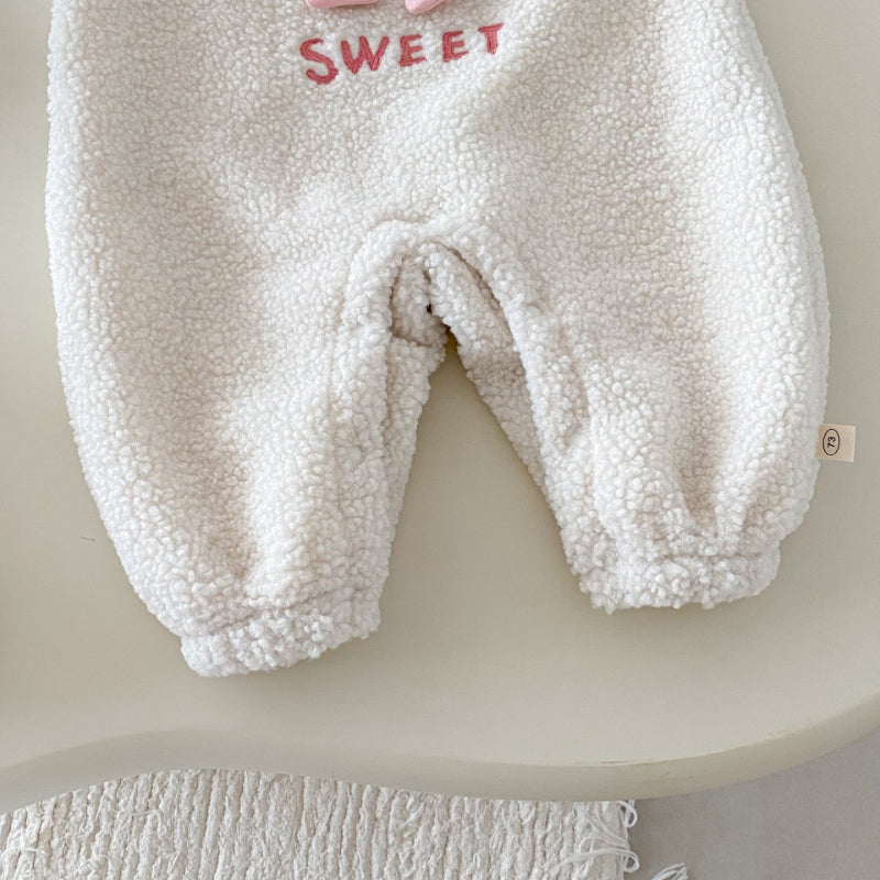 【BABY&KID】もこもこボアカバーオール、うさぎトレーナーセットSK102932