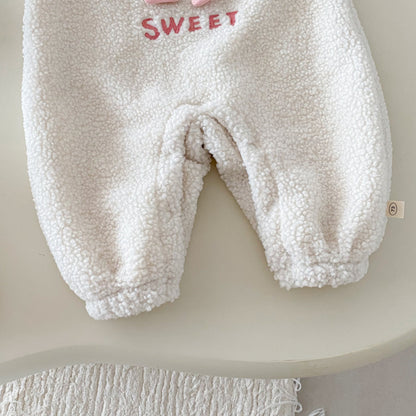 【BABY&KID】もこもこボアカバーオール、うさぎトレーナーセットSK102932