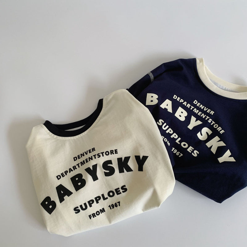【BABY&KID】韓国風英字TシャツSK100519