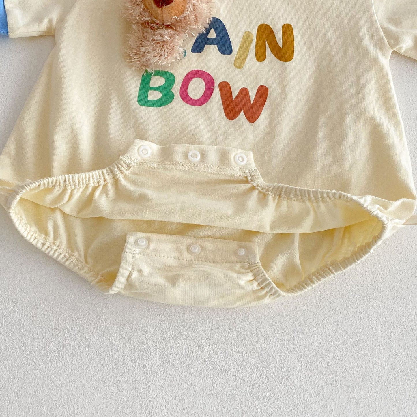 【BABY】夏新作  カラーバリBOWベアロンパース、Ｔシャツ、パンツSK061607