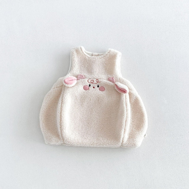 【BABY&KID】カートゥーン裏起毛ワンピース、トップス、レギンスSK108119