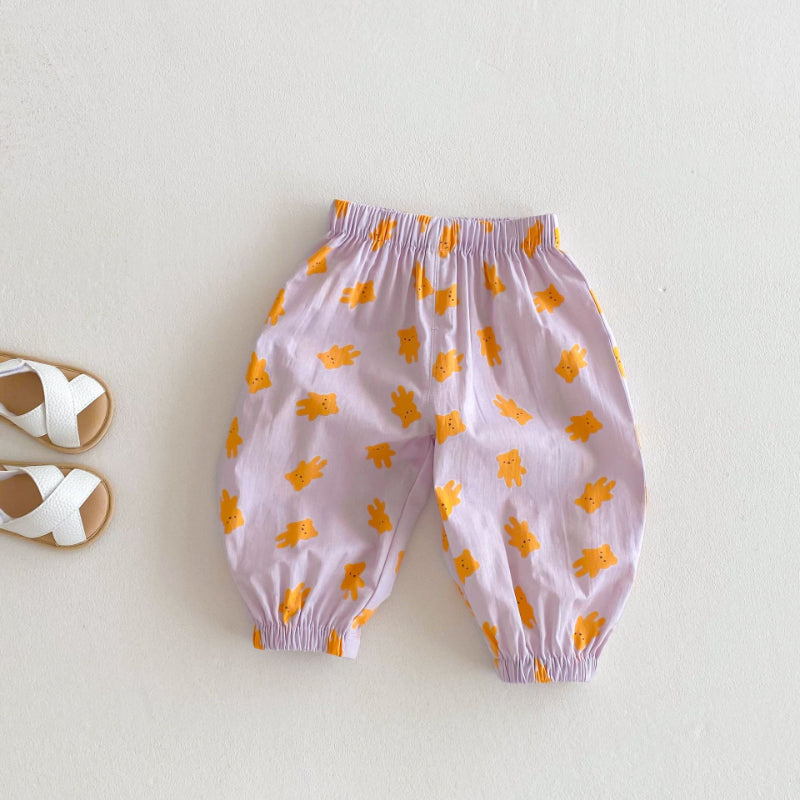 【BABY&KID】夏新作 Helloベア可愛いセットアップSK072009