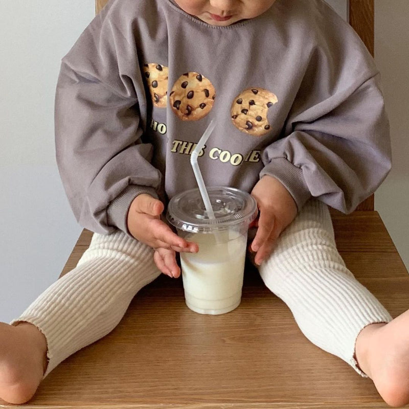 【BABY&KID】ビスケット長袖スウェットSK100744
