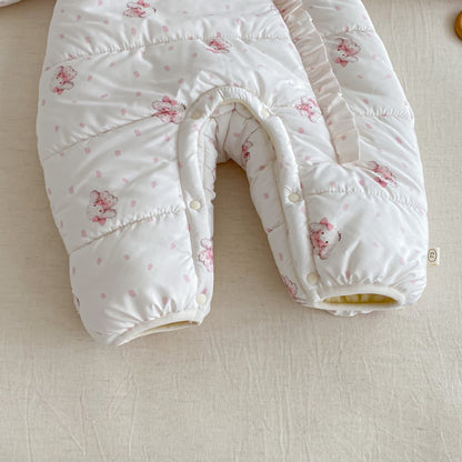 【BABY】カートゥンフードキルティングカバーオールSK102925