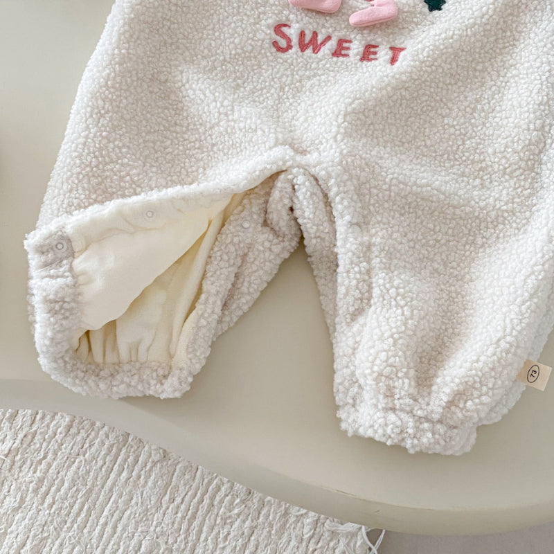 【BABY&KID】もこもこボアカバーオール、うさぎトレーナーセットSK102932