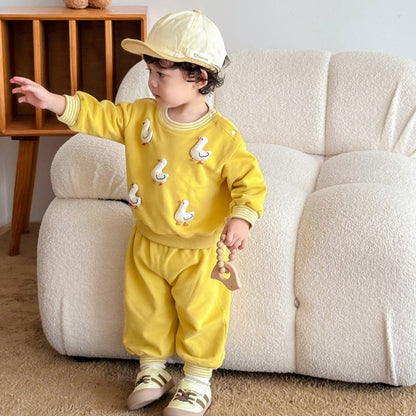 【BABY&KID】立体ぬいぐるみセットアップSK100313