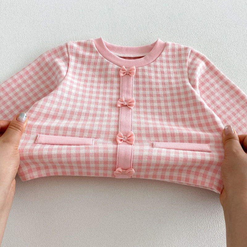 【BABY&KID】レトロチェックセットアップSK106615