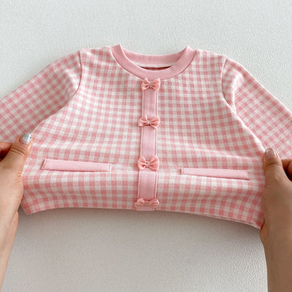 【BABY&KID】レトロチェックセットアップSK106615