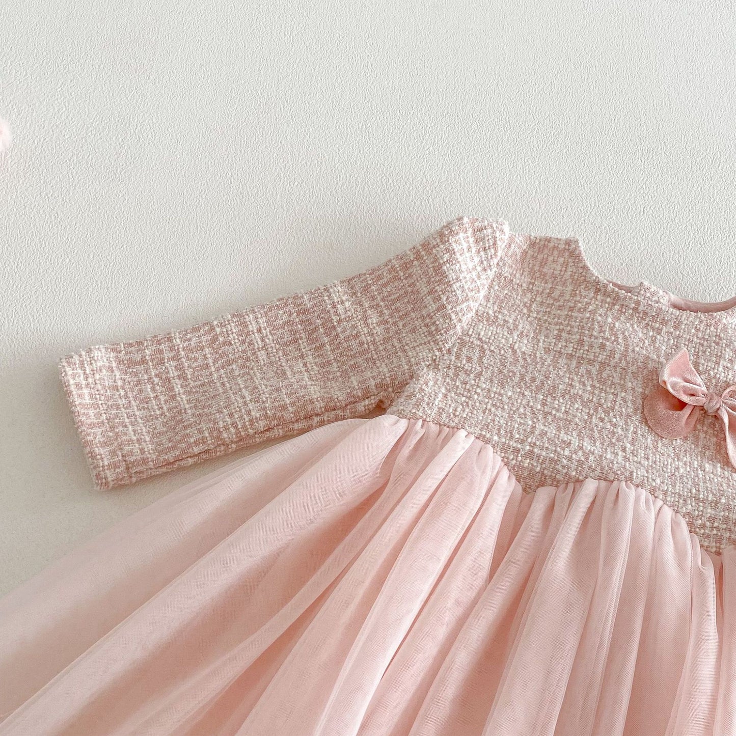 【BABY&KID】シャネル風チュールワンピースSK103512