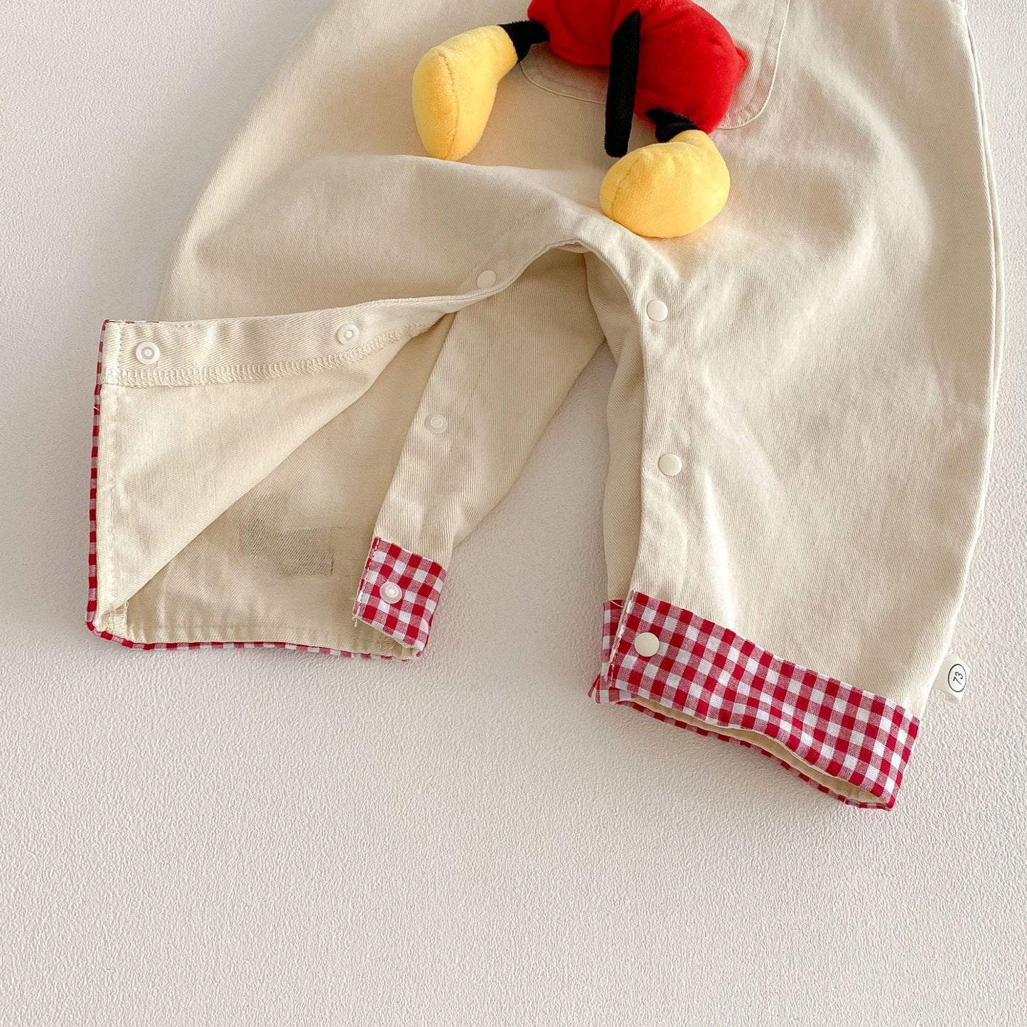 【BABY&KID】立体ドールカートゥーンサロペットパンツSK103520