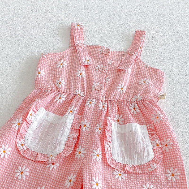 【BABY&KID】夏新作小花デイジードール、サロペットSK106101