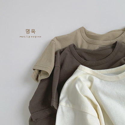 【BABY&KID】夏新作 英字がプリントされたTシャツSK080813
