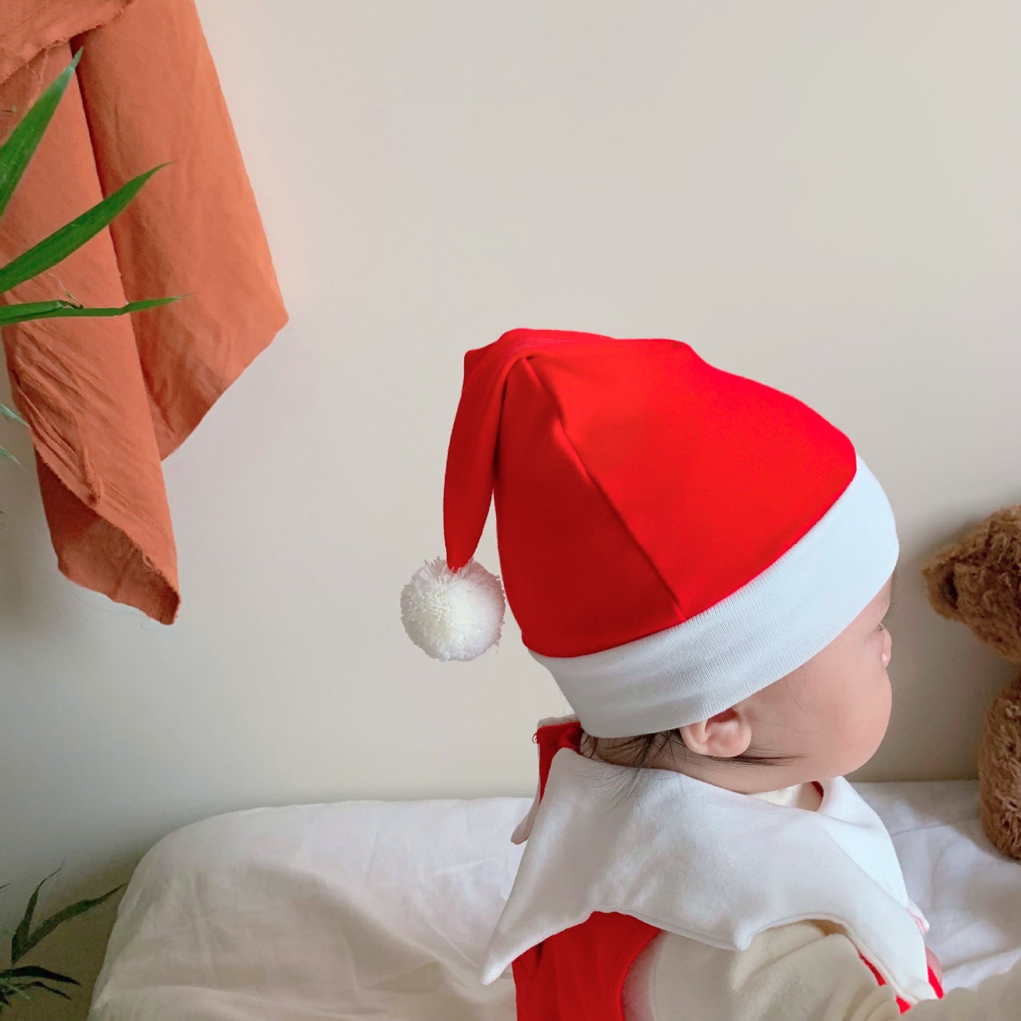 【BABY】韓国風ロンパースタイプクリスマスウェアSK102803