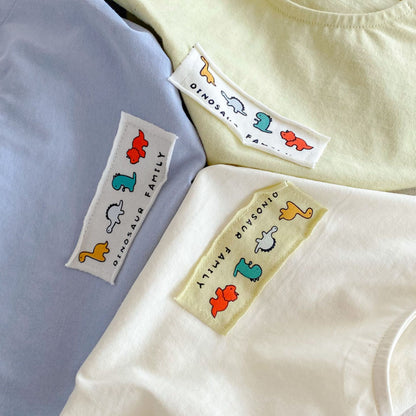 【BABY&KID】夏新作 恐竜刺繡カジュアルシャツSK072003
