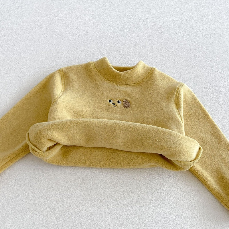 【BABY&KID】冬新作刺繍フリーストップスSK108506