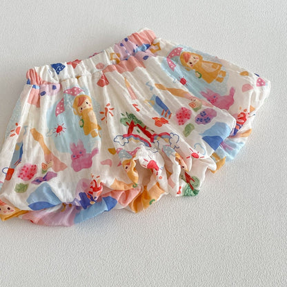 【BABY&KID】夏新作 フード付き薄手セットアップSK105211