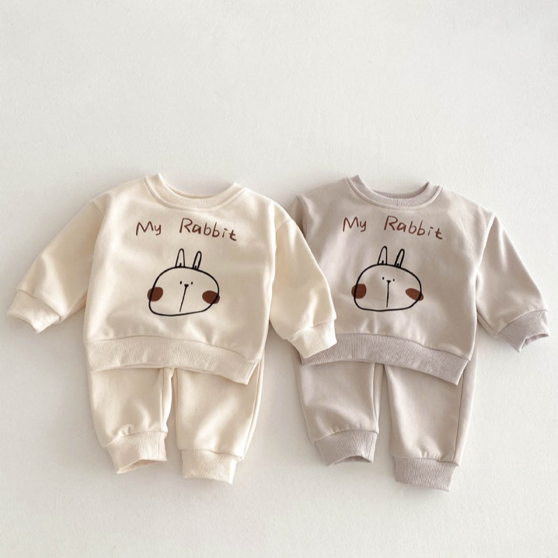 【BABY&KID】MY RABBIT可愛いセットアップSK032804