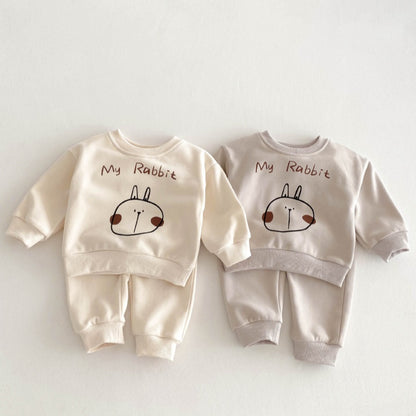 【BABY&KID】MY RABBIT可愛いセットアップSK032804