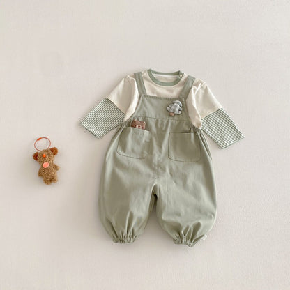 【BABY&KID】ツリー柄ロンT、襟付きシャツSK104112