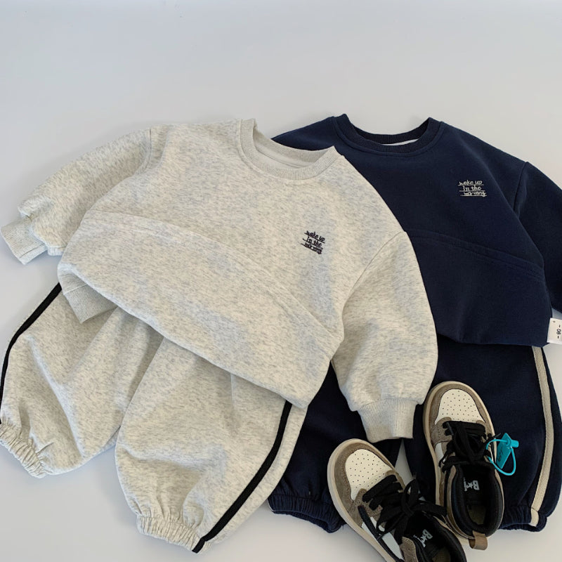 【BABY&KID】シンプルスタイルセットアップSK100522