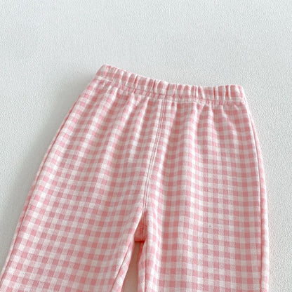 【BABY&KID】レトロチェックセットアップSK106615