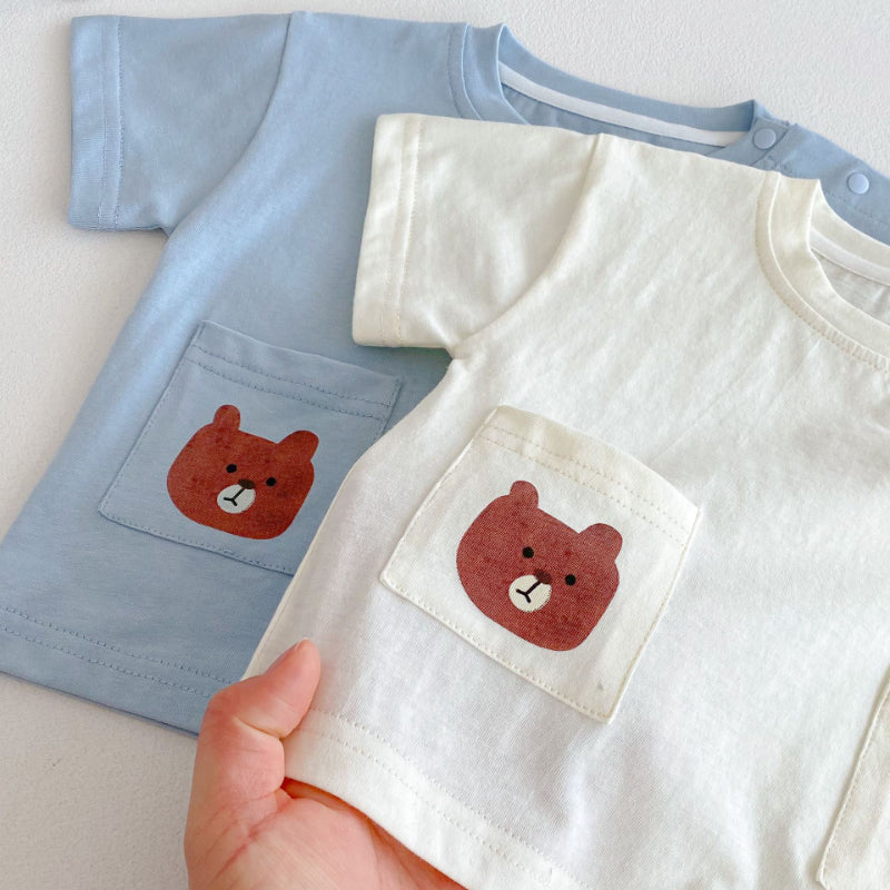 【BABY&KID】夏新作 アニマル柄ショートセットアップSK070212