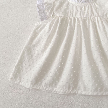 【BABY&KID】夏新作 ガーリーフリル袖セットアップSK081606