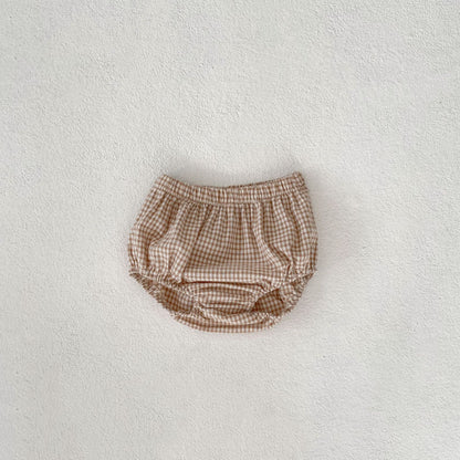 【BABY】夏新作 フラワー、チェックセットアップSK071920