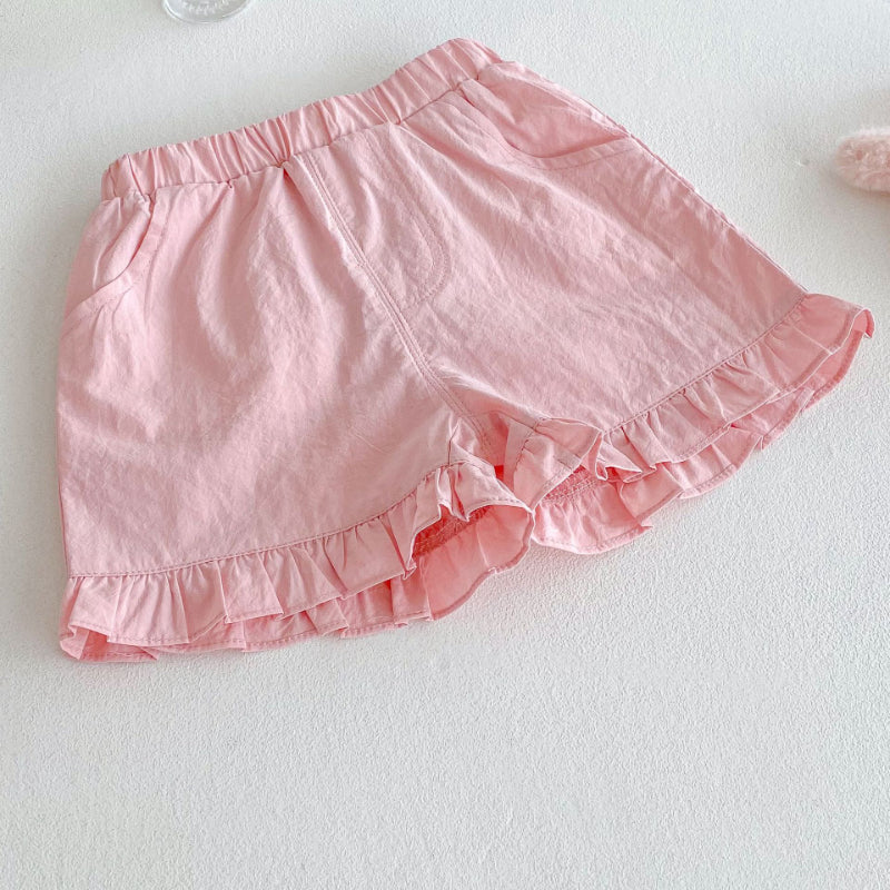 【BABY&KID】夏新作 キャミソール、無地ショートパンツSK080608