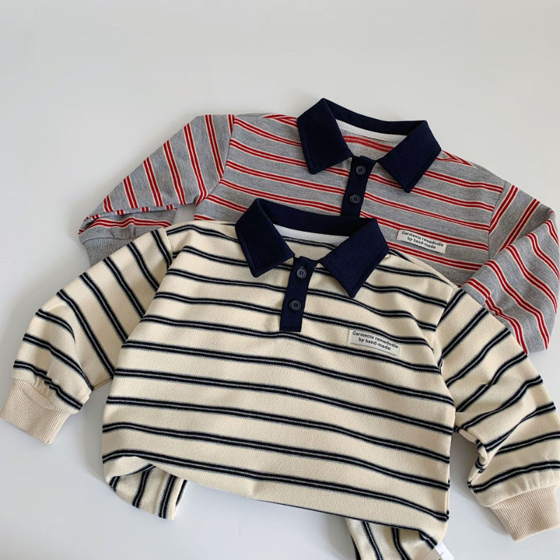 【BABY&KID】英字ロゴPOLOシャツSK100517