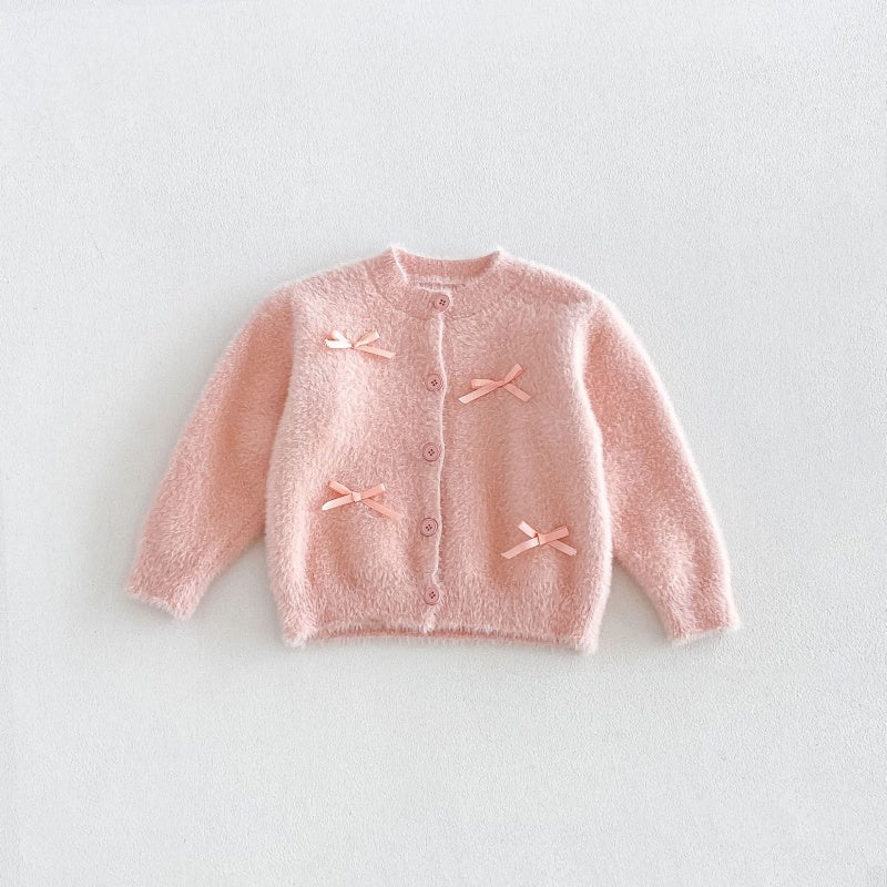 【BABY&KID】蝶結びニットカーディガンSK108106