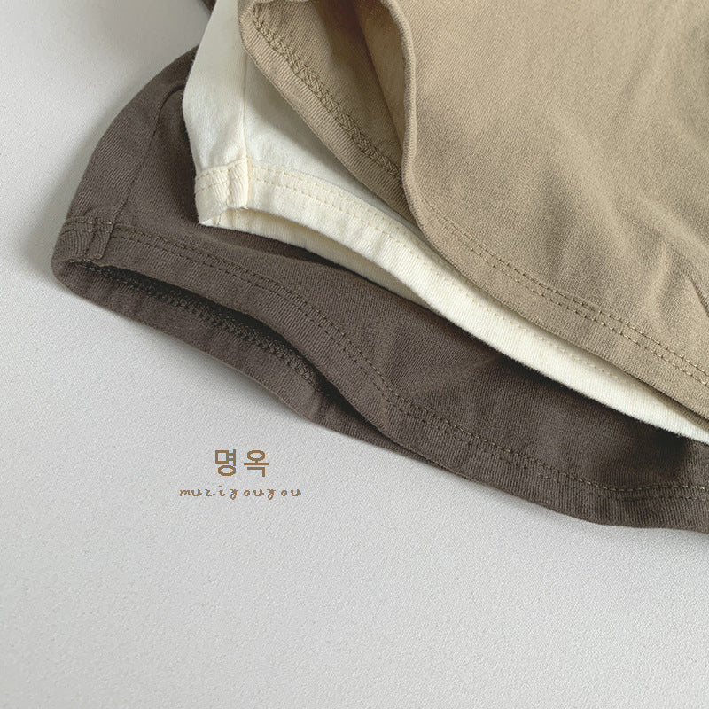 【BABY&KID】夏新作 英字がプリントされたTシャツSK080813