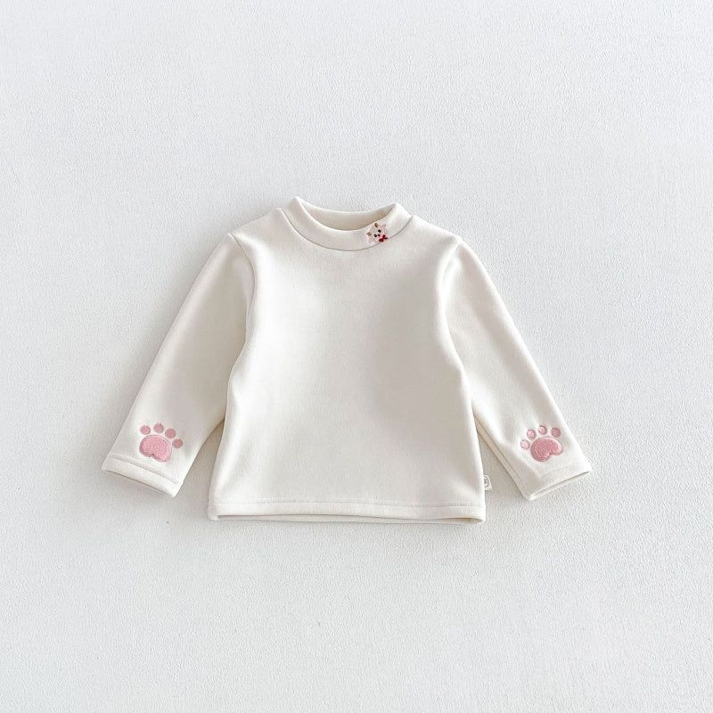 【BABY&KID】カートゥーン裏起毛ワンピース、トップス、レギンスSK108119