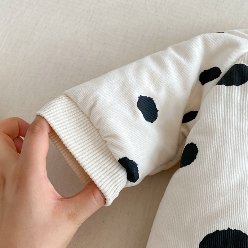 【BABY】ベアキルティングドットカバーオールSK102921