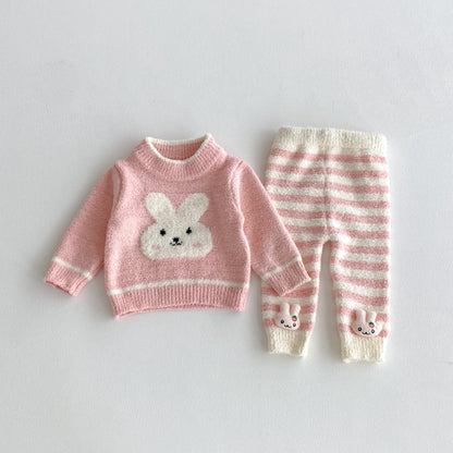 【BABY】うさぎふわもこセットアップSK101421