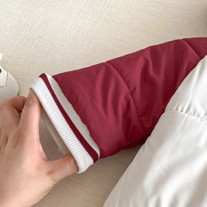 【BABY】韓国風切り替えカバーオールSK102931