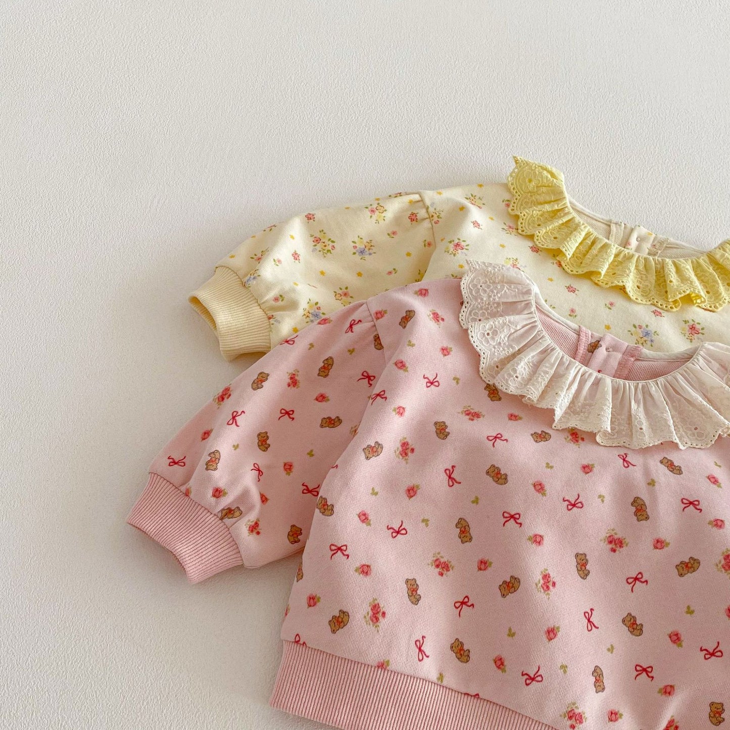 【BABY&KID】総柄ベアプリントプルオーバーSK103519