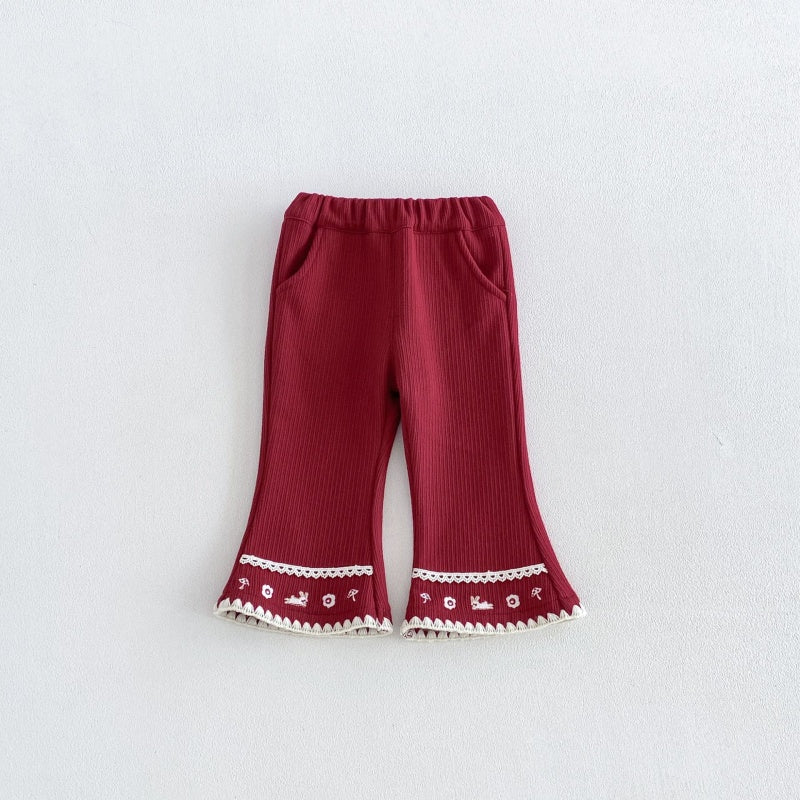 【BABY&KID】うさぎ刺繍中綿ジャケット、ワンピース、ニット、パンツ、トップスSK108118