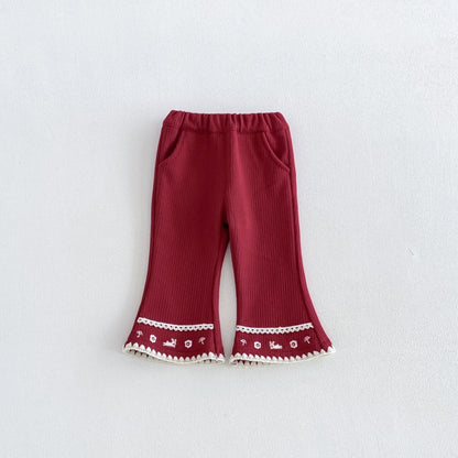 【BABY&KID】うさぎ刺繍中綿ジャケット、ワンピース、ニット、パンツ、トップスSK108118