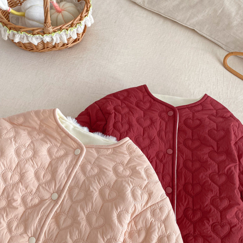 【BABY&KID】冬新作大きな耳付き中綿アウターSK102522