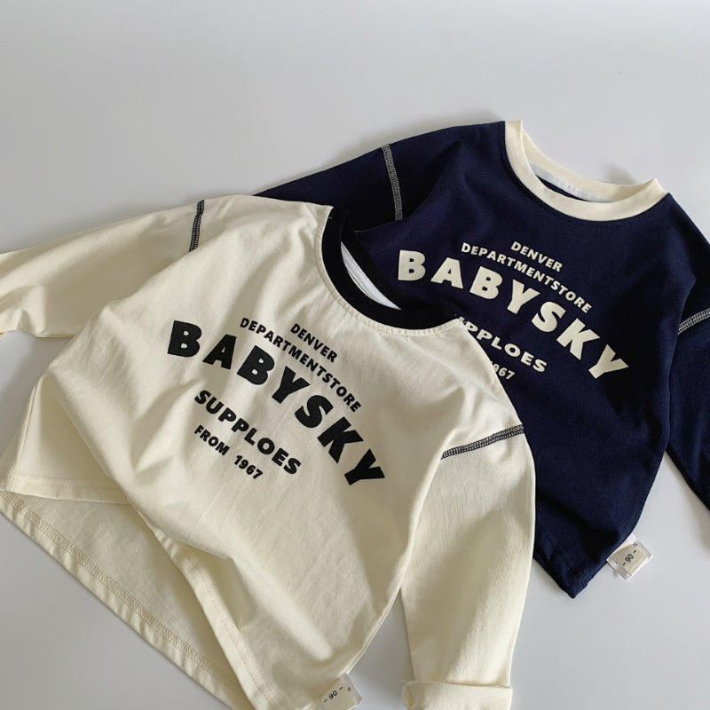 【BABY&KID】韓国風英字TシャツSK100519