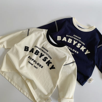【BABY&KID】韓国風英字TシャツSK100519