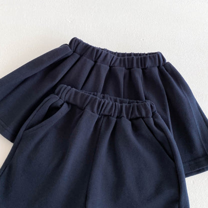 【BABY&KID】夏新作 クマロゴPOLOセットアップSK080307