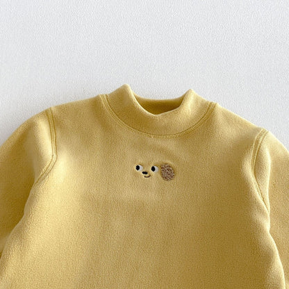 【BABY&KID】冬新作刺繍フリーストップスSK108506
